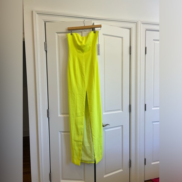 NWT Never worn Jay Godfrey Martell Gown in Citrine - Picture 4 of 6